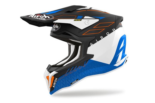 Airoh Strycker Skin Blue Matt Non Stop Bikes