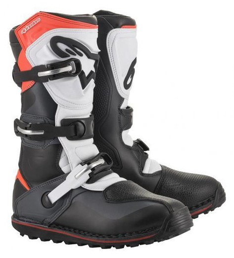 Alpinestars Tech T Boots Black / Gray / Red Fluo