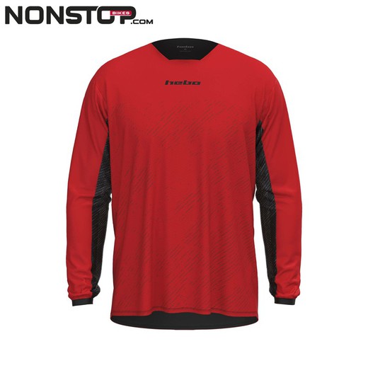 Hebo Scratch Xtrem Rotes Enduro-T-Shirt