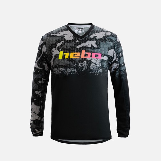 Camiseta Hebo Trial Pro Camo