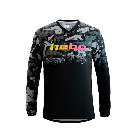 Hebo Pro Trial V Camo Junior T-Shirt