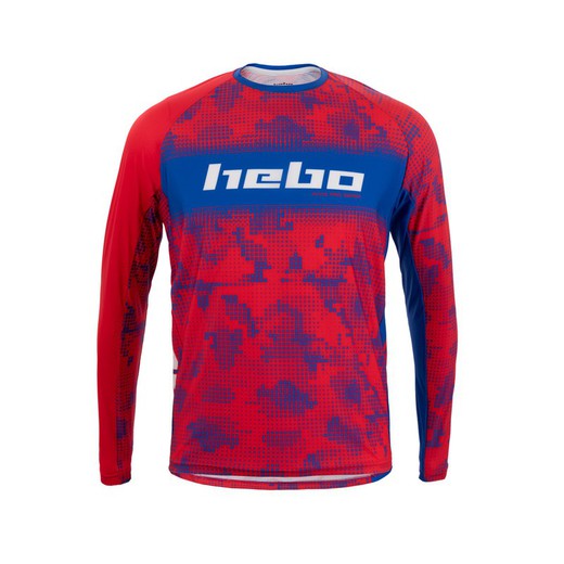 Camiseta vermelha Hebo Race Pro