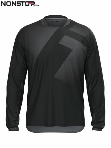 Camiseta Hebo Tech Trial Preta Coleção 2025