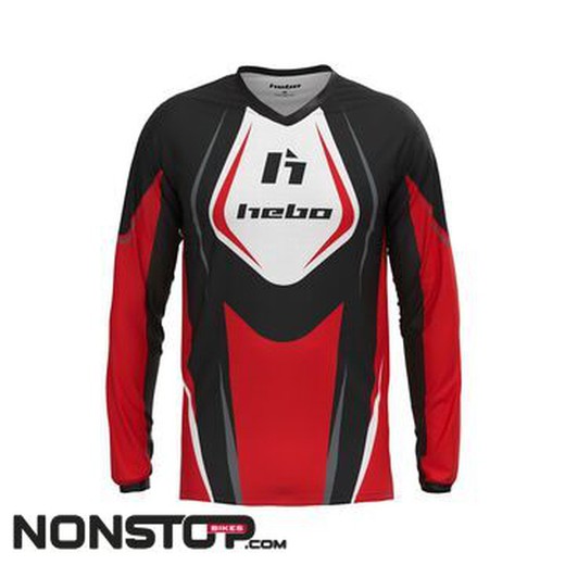 Hebo Pro Classic Trial-T-Shirt für Kinder, Rot HE2201R, Kollektion 2025