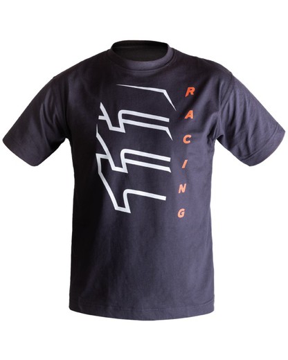 T-shirt nera della collezione Racing 111