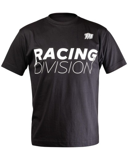 T-shirt Racing Division 111 Collection Noir