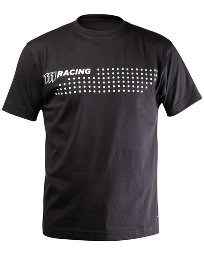 T-shirt nera della collezione Racing Points 111