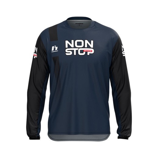 T-shirt Hebo Non Stop Bikes Blue Tech Trial