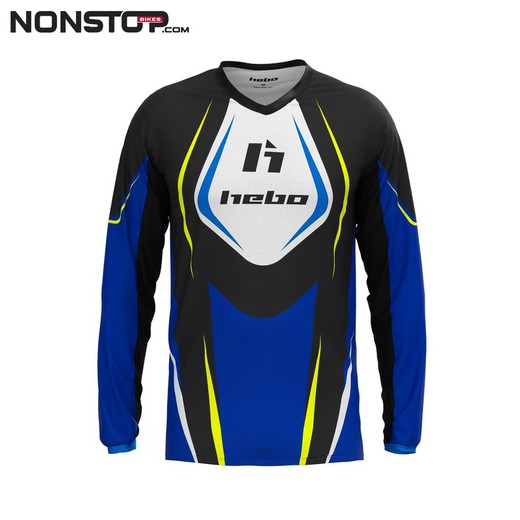 Camiseta Hebo Pro Trial Classic Azul Coleção 2025