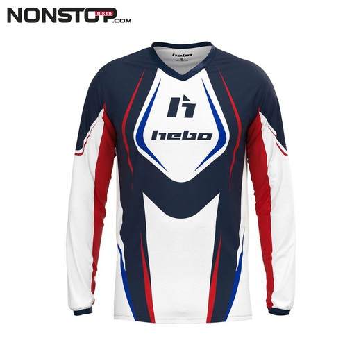 T-shirt Pro Trial Classique Blanc Collection Hebo 2025