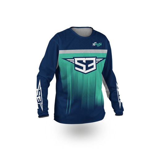 Camiseta S3 Neon Collection Off Road Perfored Verde
