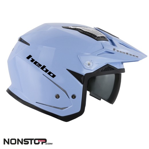 Hebo Trials Helmet Zone 5 Monocolor Blue 2025