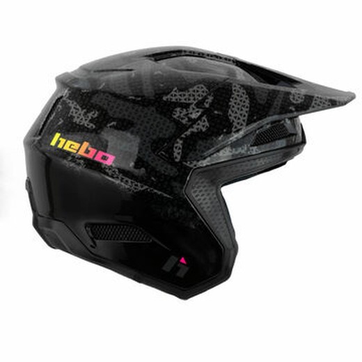 Capacete Hebo Trial Zone Pro Camo 2025