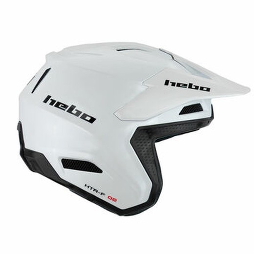 Casco Hebo Trial Zone Pro Monocolor Blanco 2025