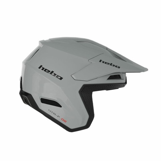 Casque Hebo Trial Zone Pro Monocolor Gris 2024