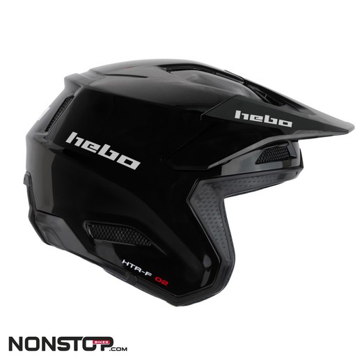 Hebo Trials Helmet Zone Pro Monocolor Black 2025