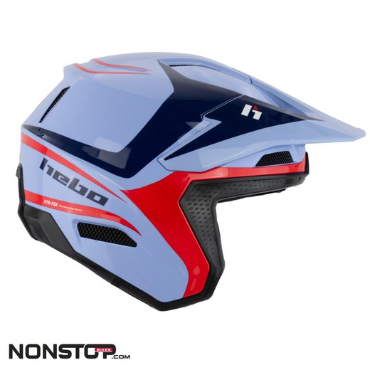 Casco Trial Hebo Zone Pro Azul 2025