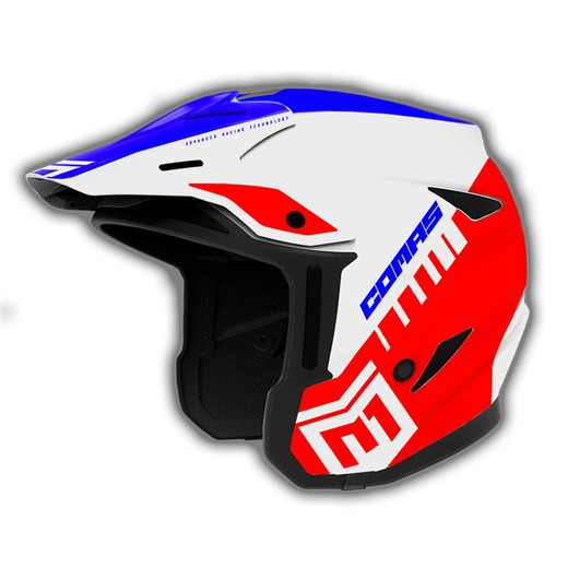 Capacete de motocicleta COMAS CT01 Race BRANCO 2023