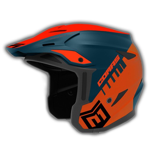 Motorcycle Helmet COMAS CT01 Race ORANGE 2023