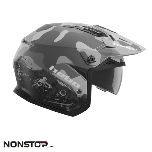 Casque d'essai Hebo Zone 5 Camo 2025