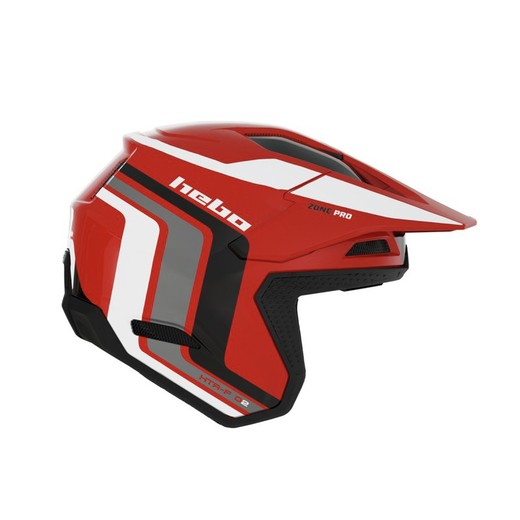 Casque Hebo Trial Zone Pro Classic Rouge 2025