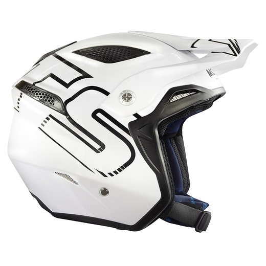 Mots GO2 Trial Helmet White 23