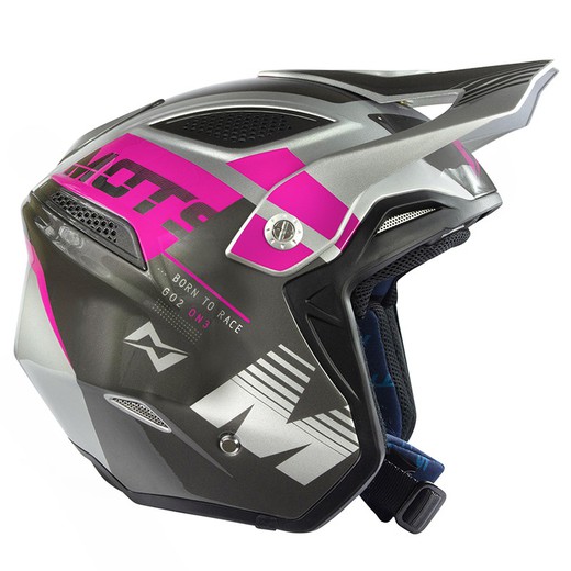 Mots GO2 Pink 23 Trial Helmet