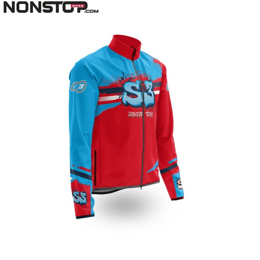 Kinder Trial Jacke S3 Parts Junior Team Red Kinder