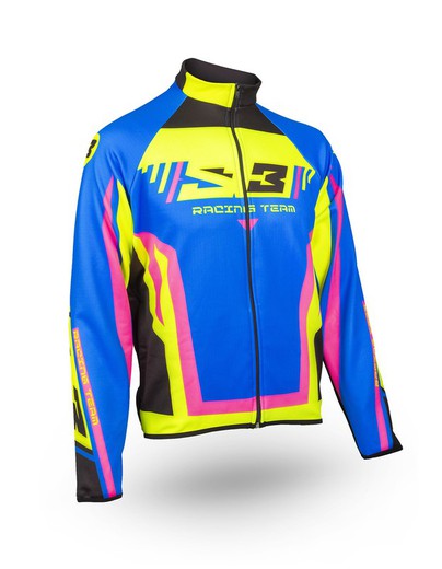 Thermal jacket S3 Blue/Yellow RACING TEAM