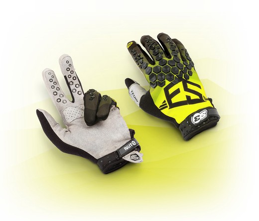 Hard Enduro Gloves S3 ANGEL Yellow Nuts