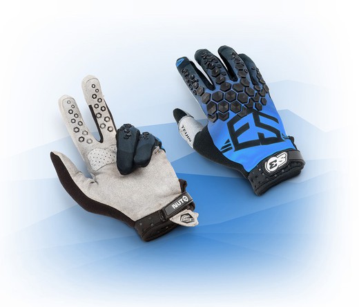 Hard Enduro Gloves S3 ANGEL Blue Nuts