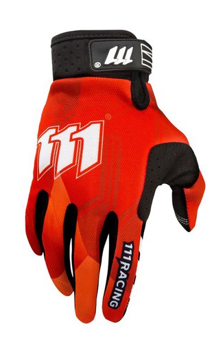 Handschuhe Rot/Schwarz Kollektion 111