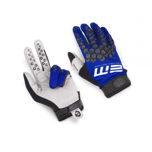 Gloves S3 Hard Enduro Nuts Blue