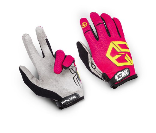 Guantes Spider Rosa S3