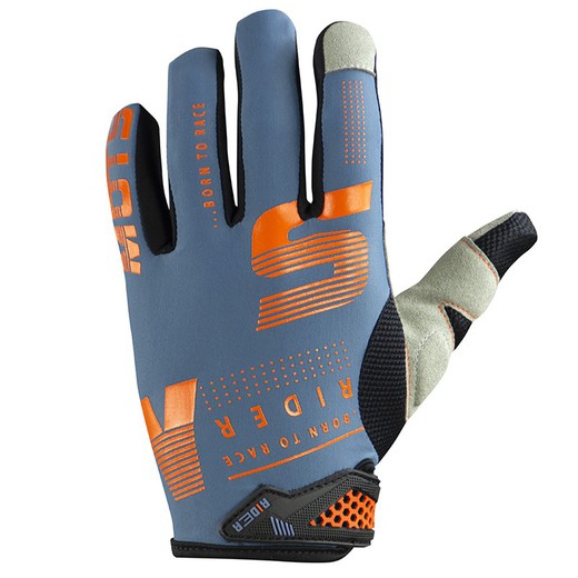 MOTS RIDER5 Trial-Handschuhe Blau / Orange