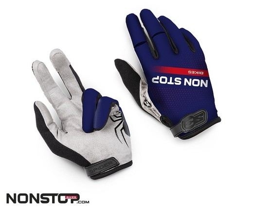 Guantes Trial Non Stop Bikes S3 Parts Azul