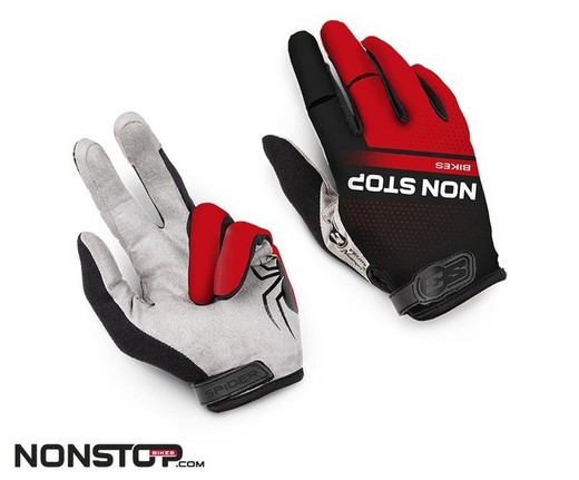 Guantes Trial Non Stop Bikes S3 Parts Rojo