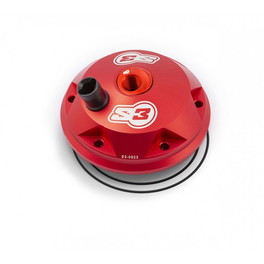 Kit de tampa do cabeçote do cilindro vermelho + Gás Nock de alta compressão 300cc 2002-2014