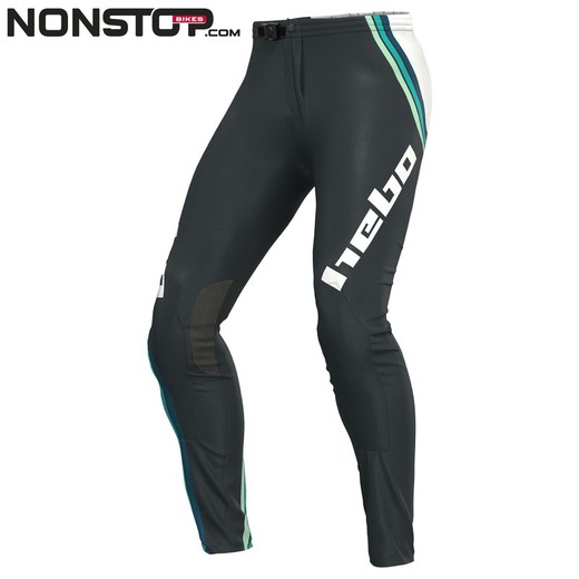 Pantaloni Hebo Pro Trial Retro Verdi Collezione 2025