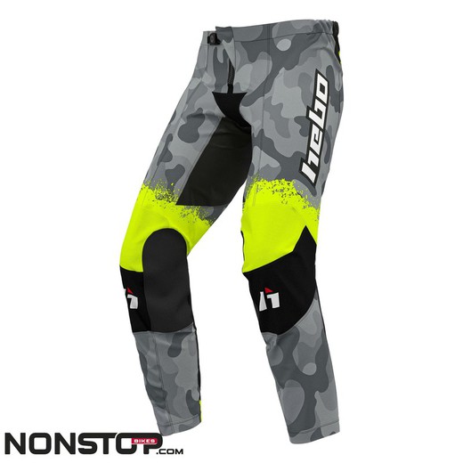 Pantalón Infantil Enduro/Trial Hebo Phenix Junior Amarillo HE3201A Colección 2025