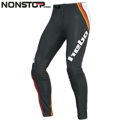 Pantalon Trial Hebo Retro Rouge Pro Collection 2025