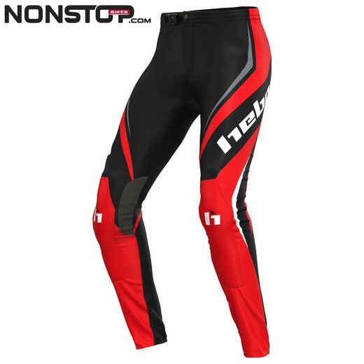 Pantaloni Hebo Pro Trial Retro Rossi Collezione 2025