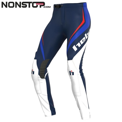 Hebo White Retro Pro Trial Pants Collection 2025