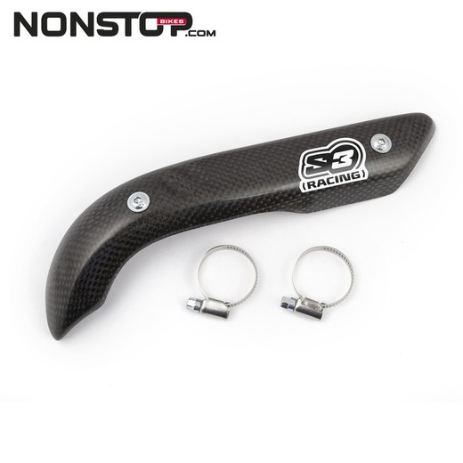 Honda TLR Carbon Exhaust Protector S3Parts
