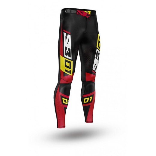 S3 Trial pants collection 01 Black/Red