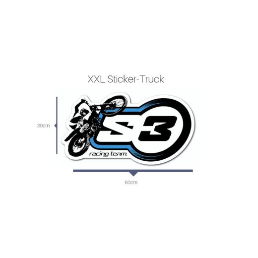 Adhesivo S3 XXL Extra Grande MTB