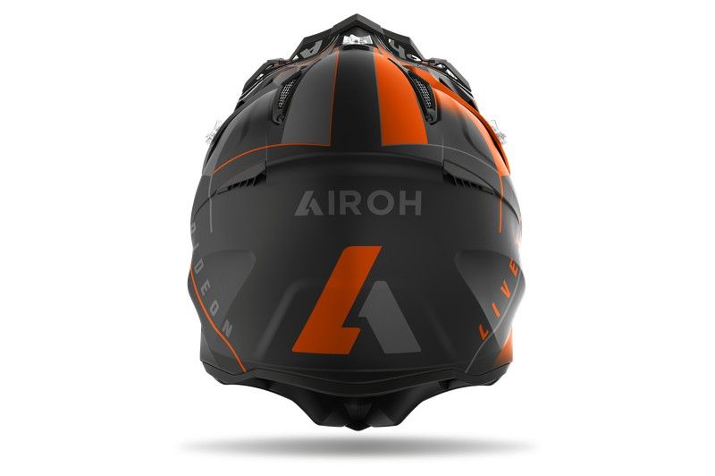 airoh ace helmet orange Airoh Aviator Ace Amaze Orange Matt — NonStop Bikes