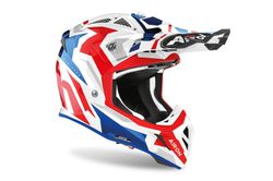 Airoh Aviator Ace Swoop Rosso/Blu Lucido