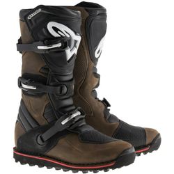 Botas Trial Alpinestars Tech T Brown Oiled