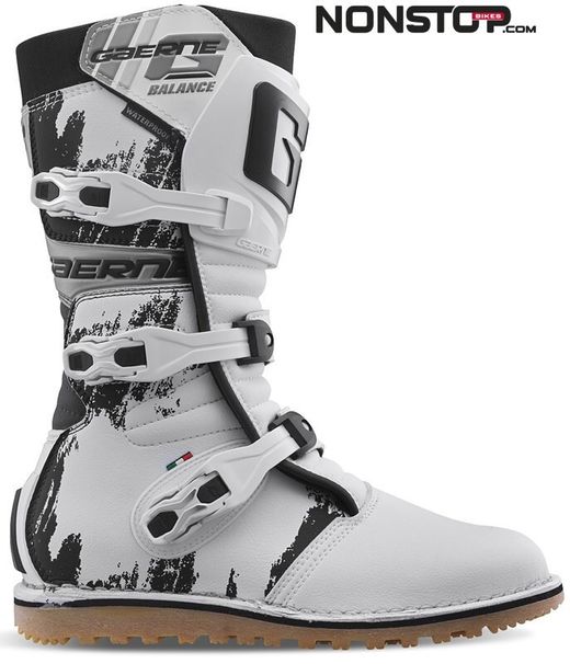 Bottes de Trial Gaerne Balance XTR blanches